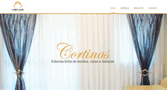 Desktop Screenshot of cortlinecortinas.com.br